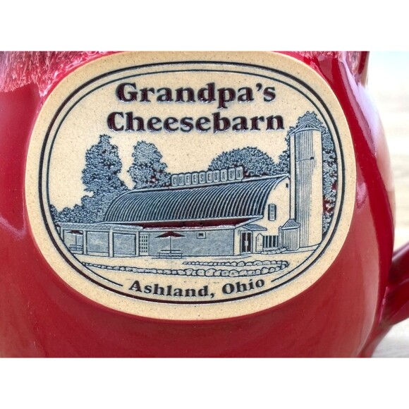2022 DENEEN POTTERY Stoneware Mug Cup Grandpa's Cheesebarn Ashland Hand-Thrown - Picture 9 of 16